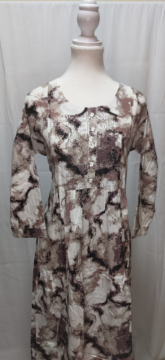 Multicolored Kurti Set