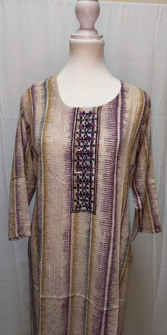 Multicolored Printed Kurti