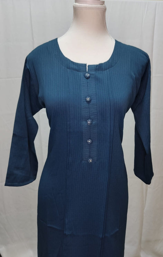 Dark Blue Kurti