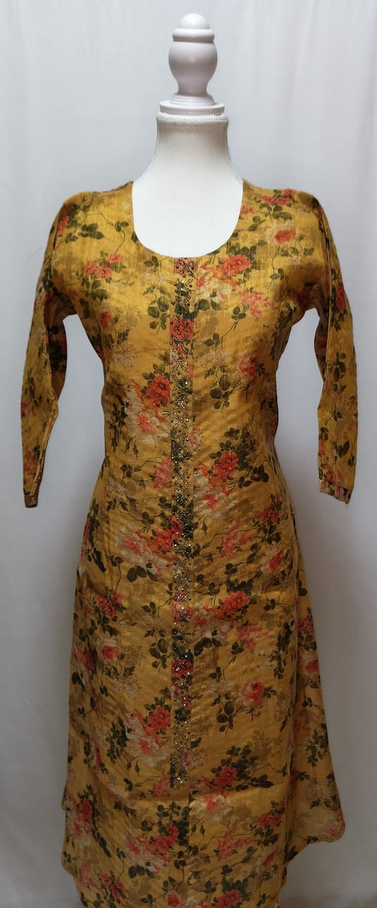 Yellow Party Gown