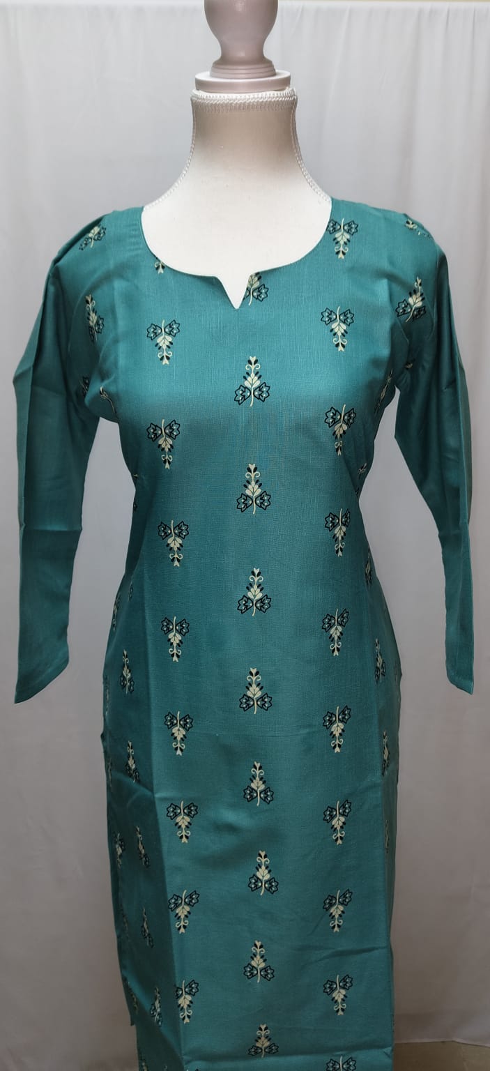 Teal Kurti