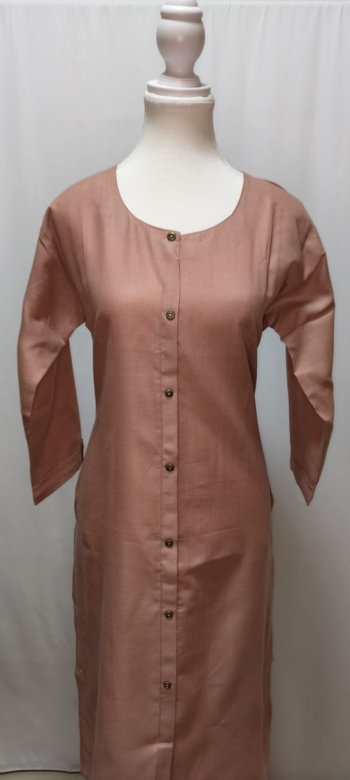 Peach Kurti