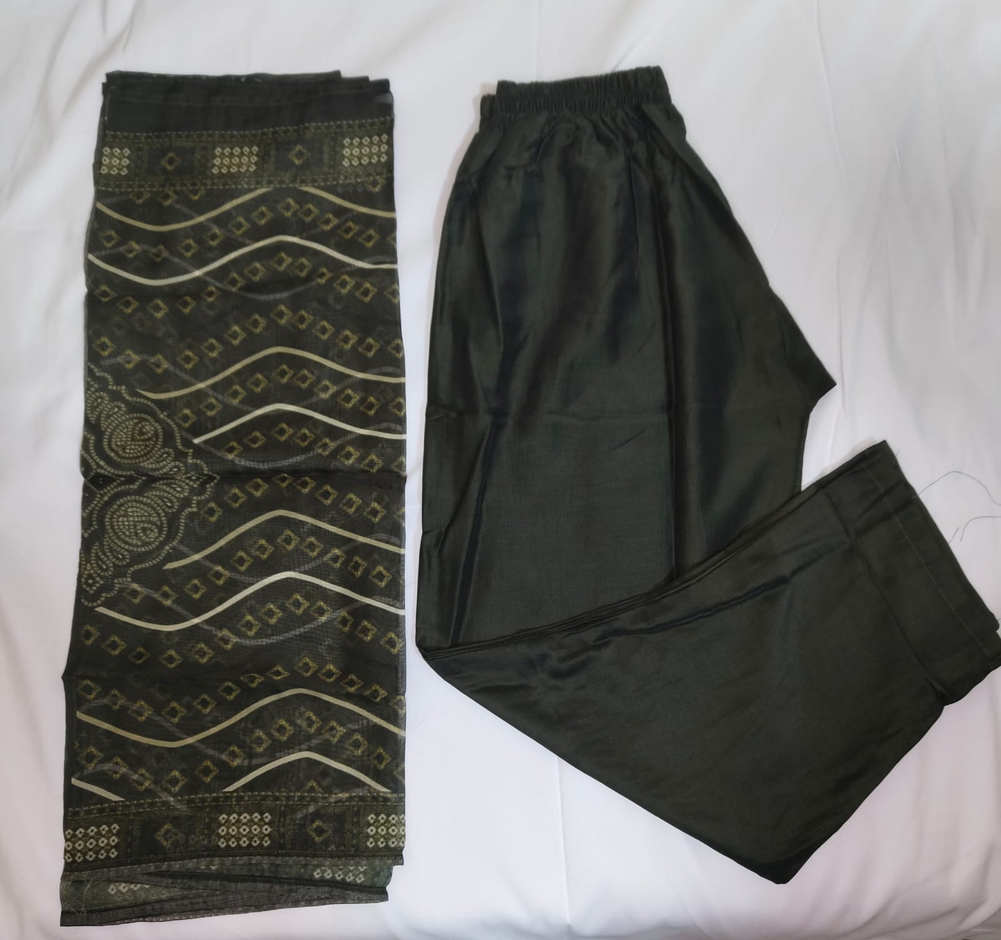 Dark Green Chudidhar Set