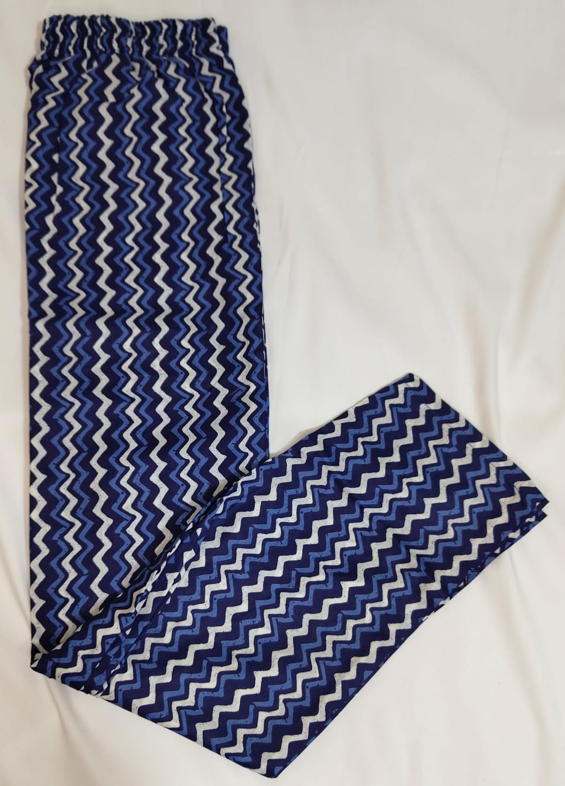 Navy Blue Kurti Set
